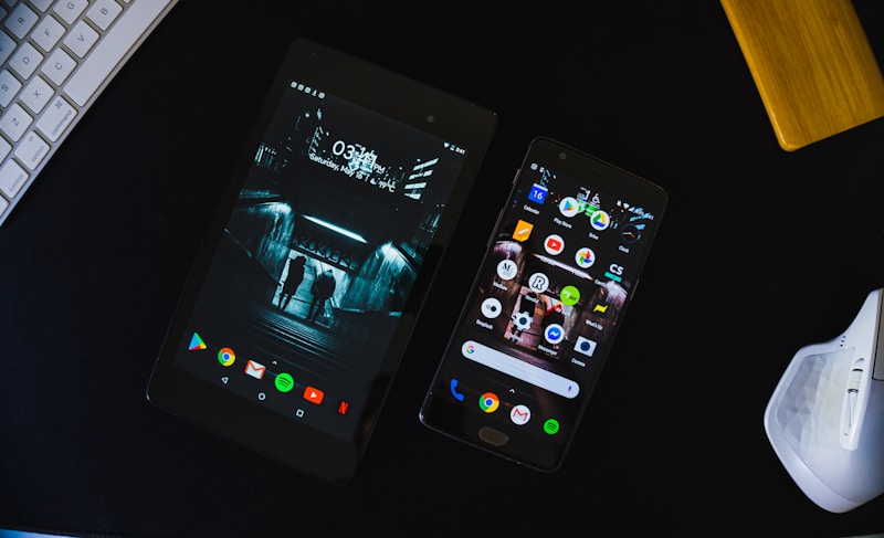 A smartphone showing a digital product